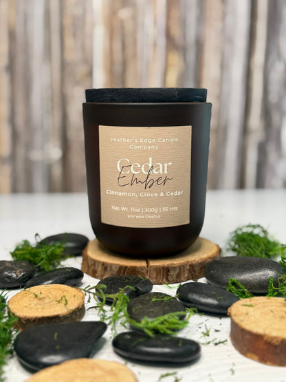 Cedar Ember 11oz Soy Candle