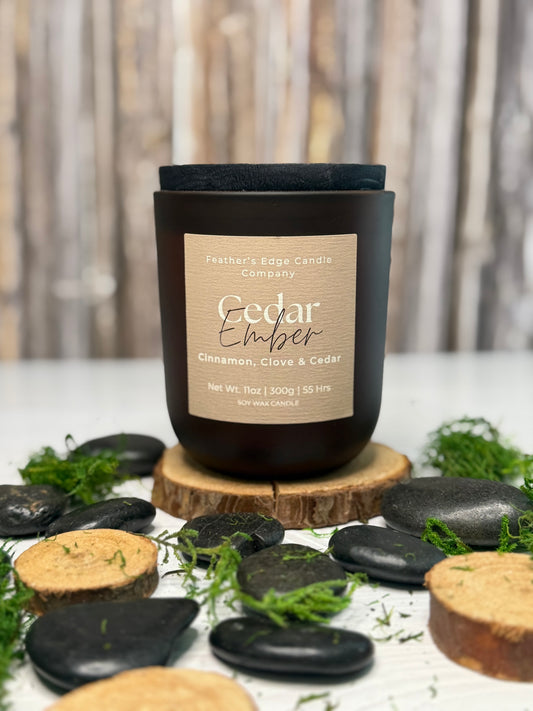 Cedar Ember 11oz Soy Candle