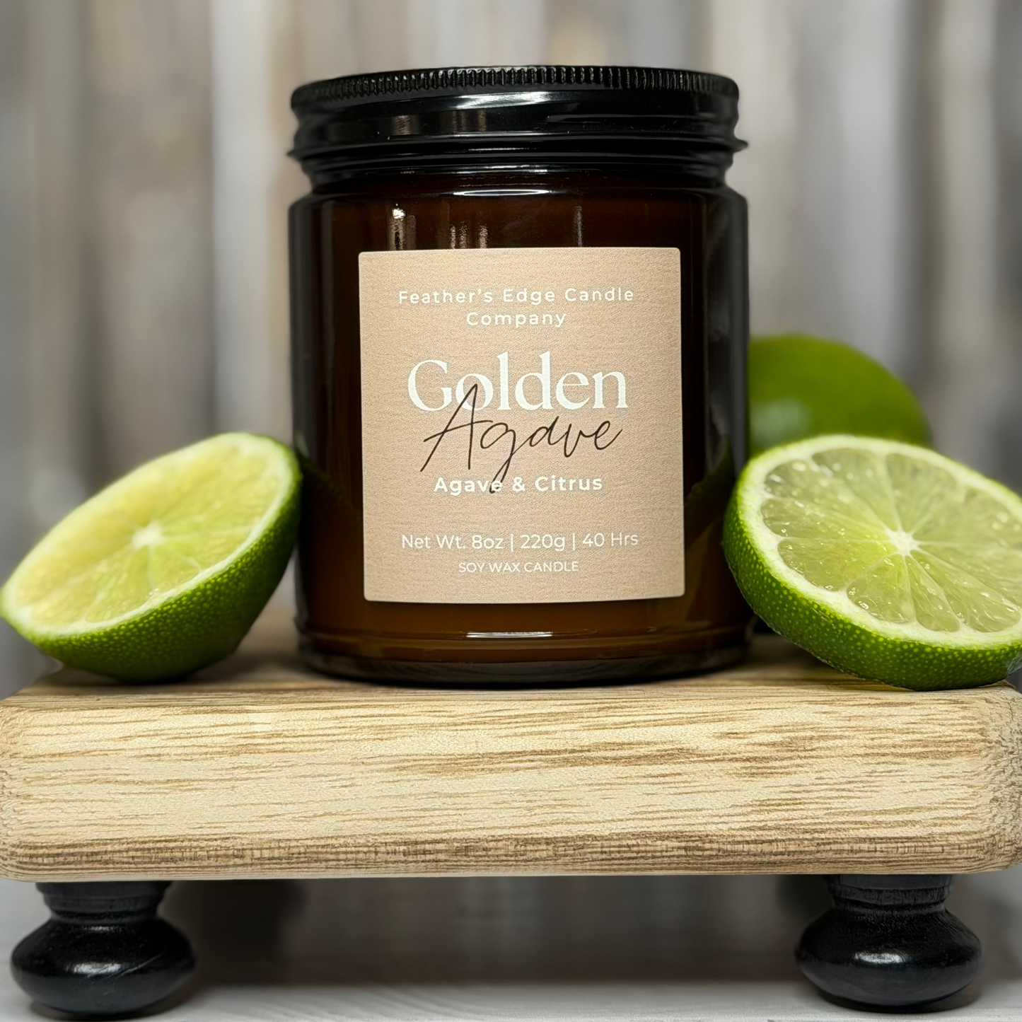 Golden Agave 8oz Soy Candle