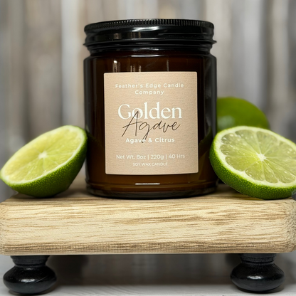 Golden Agave 8oz Soy Candle