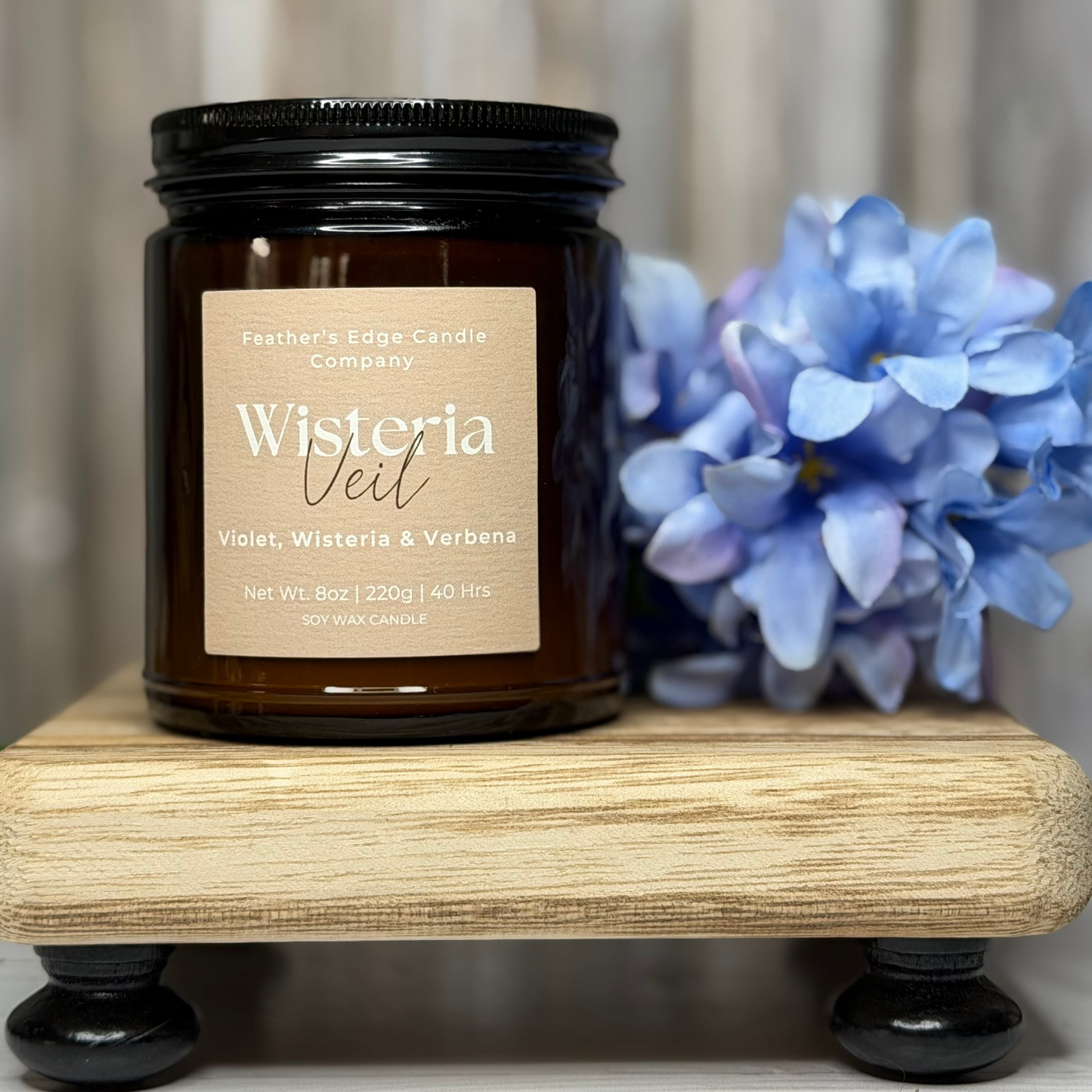 Wisteria Veil 8oz Soy Candle