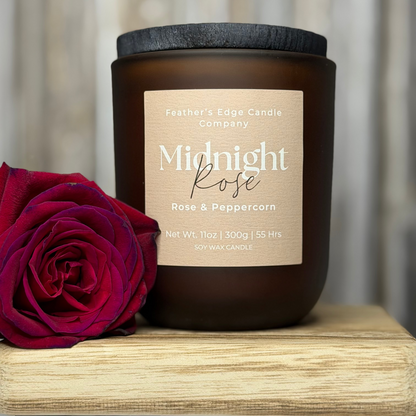 Midnight Rose 11oz Soy candle