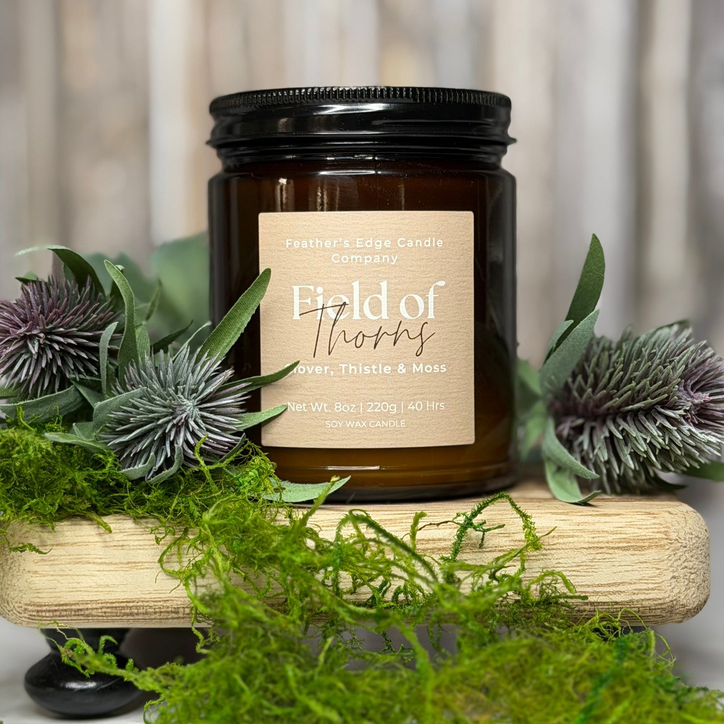 Field of Thorns 8oz Soy Candle