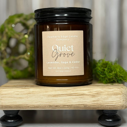 Quiet Grove 8oz Soy Candle