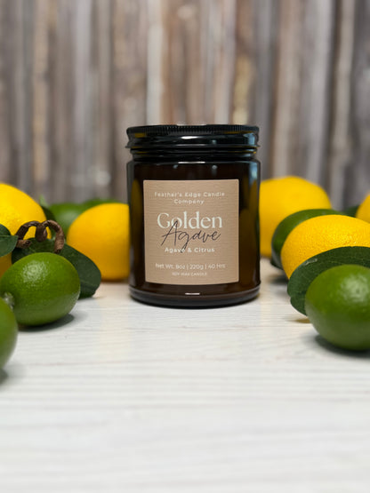 Golden Agave 8oz Soy Candle