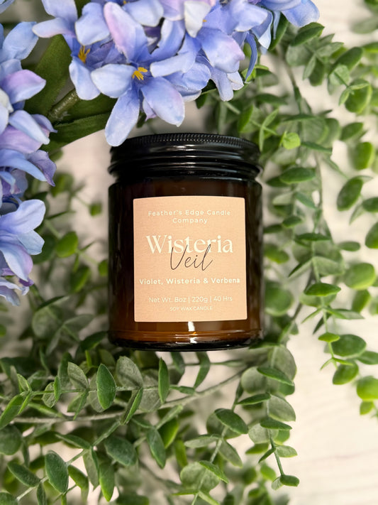 Wisteria Veil 8oz Soy Candle