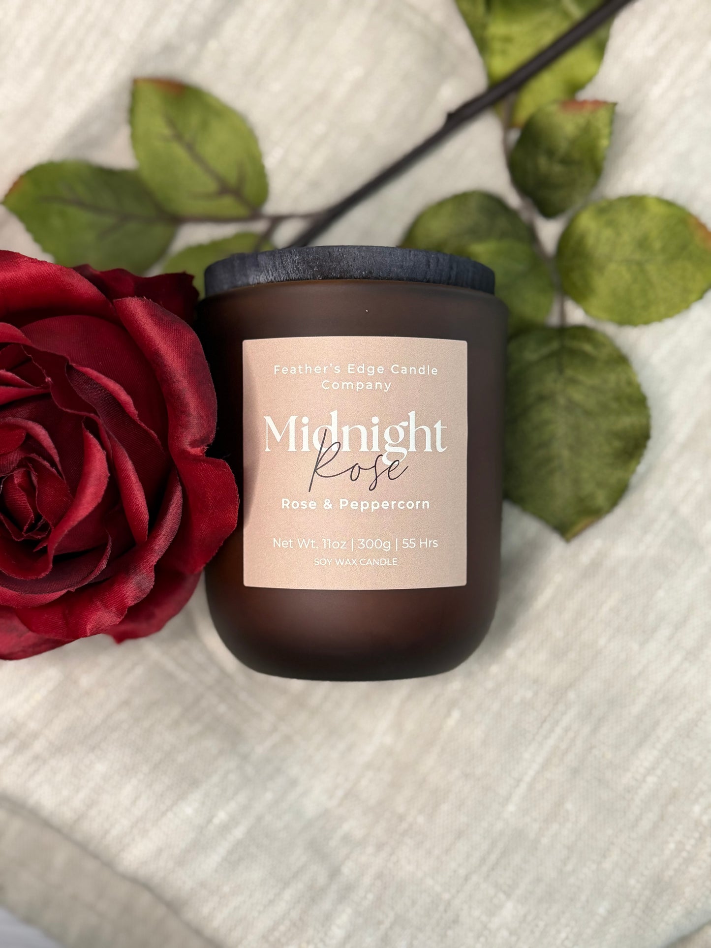 Midnight Rose 11oz Soy candle