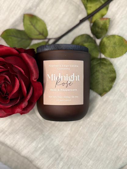 Midnight Rose 11oz Soy candle