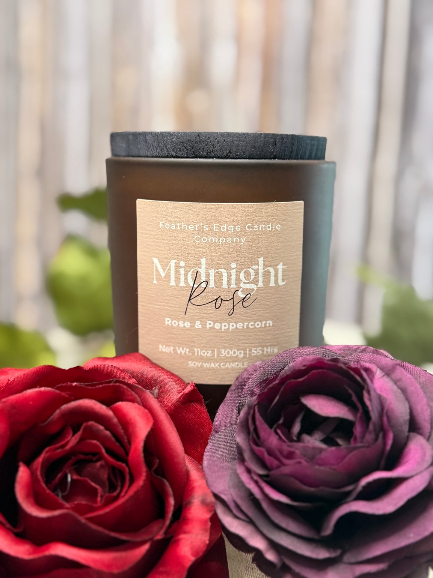 Midnight Rose 11oz Soy candle