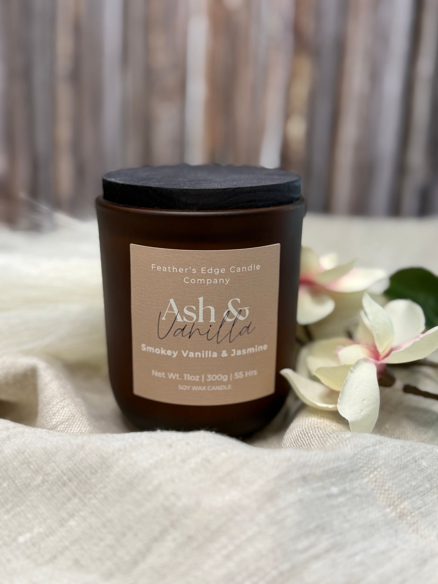 Ash & Vanilla 11oz Soy Candle