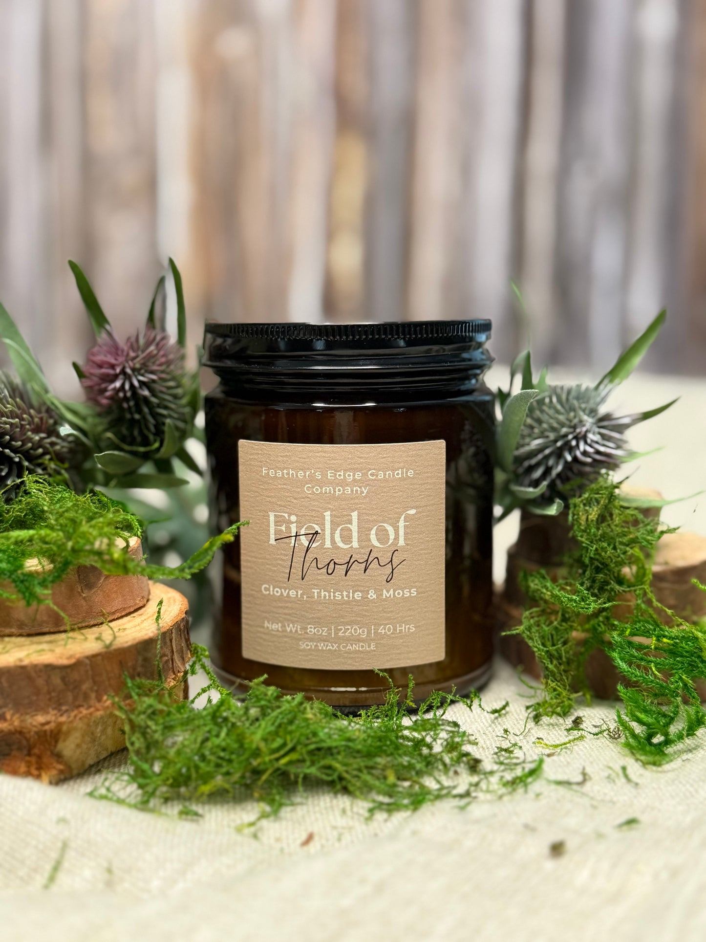 Field of Thorns 8oz Soy Candle