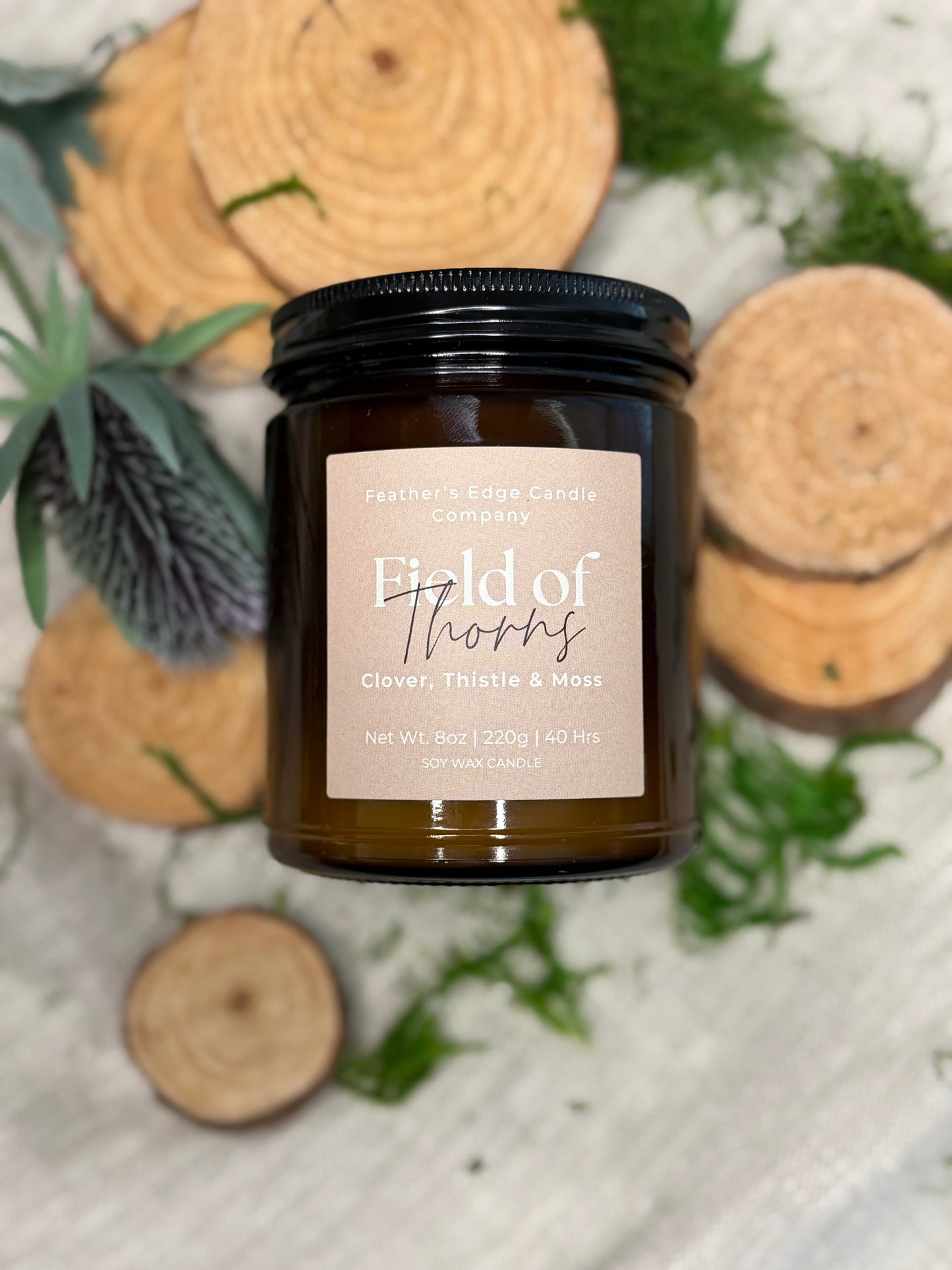 Field of Thorns 8oz Soy Candle