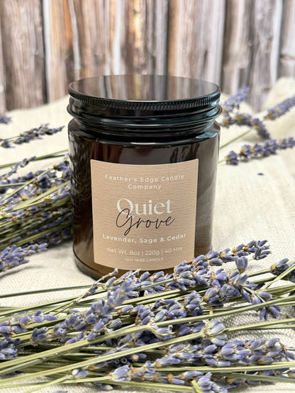 Quiet Grove 8oz Soy Candle