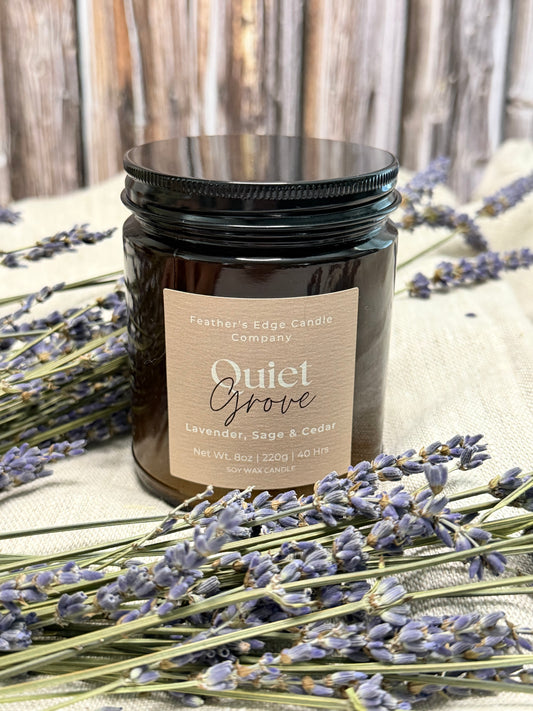 Quiet Grove 8oz Soy Candle