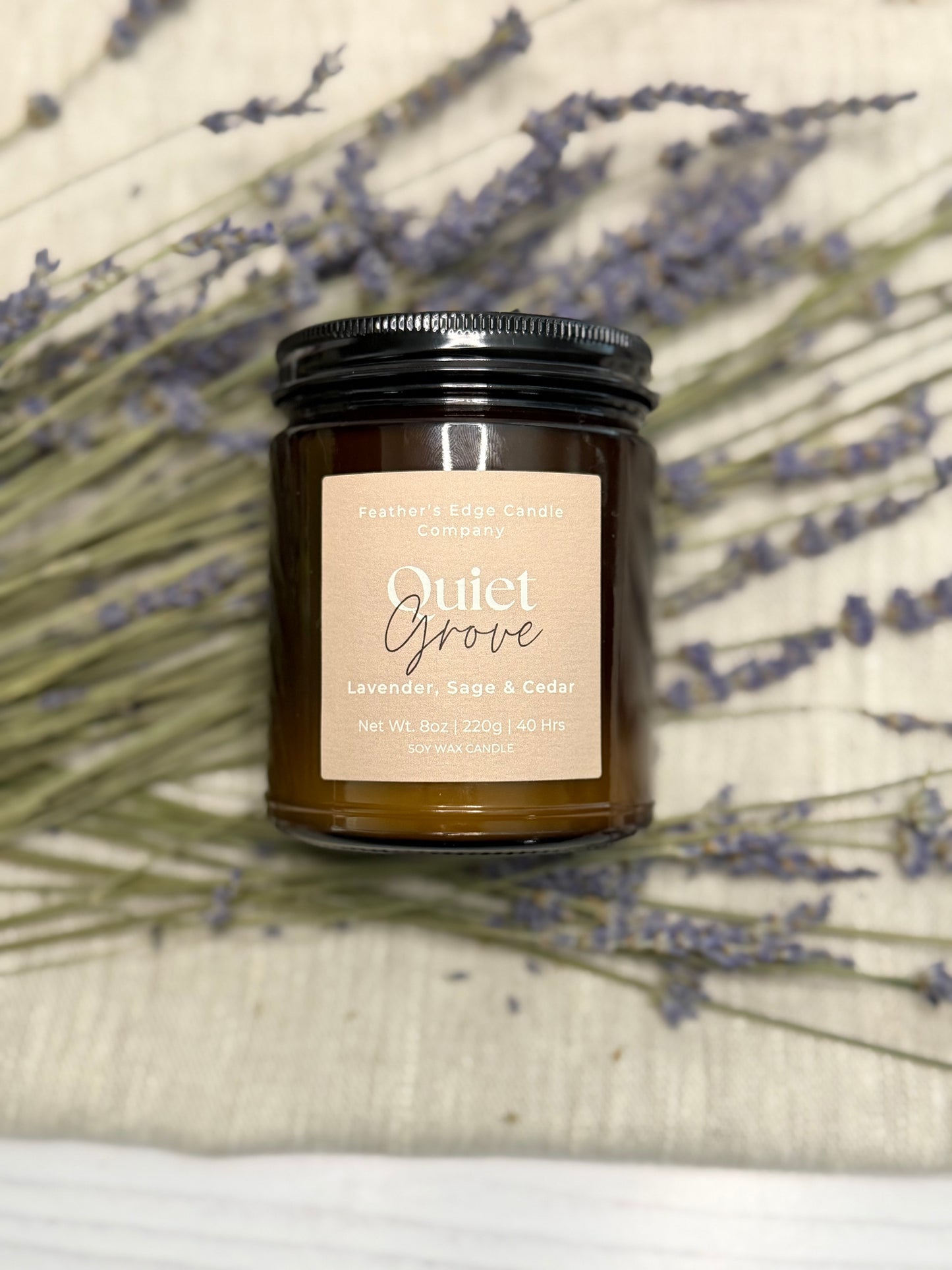 Quiet Grove 8oz Soy Candle
