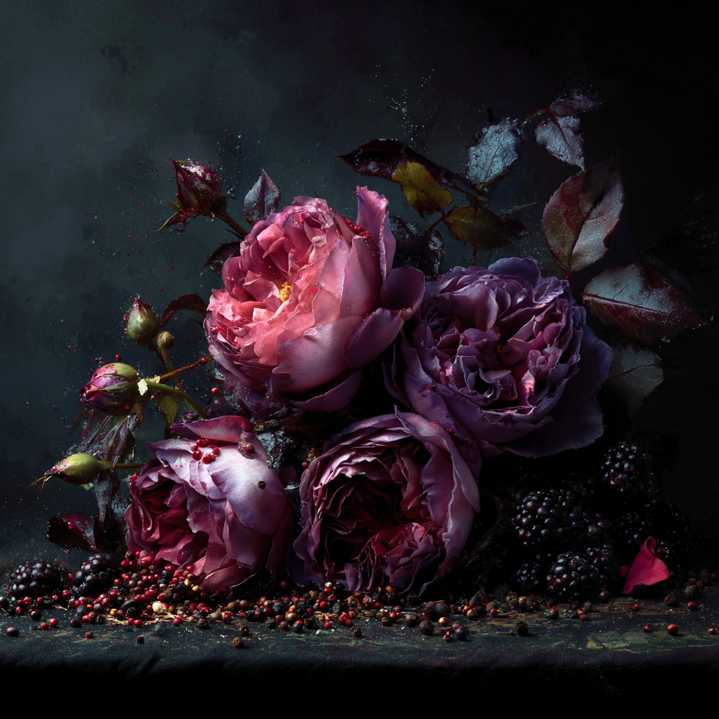 Midnight Rose 8oz Soy Candle